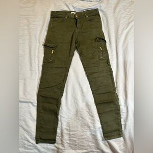 Bershka Women’s Green Cargo Pants